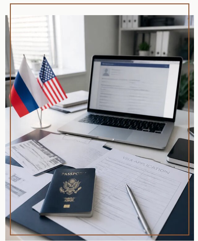 Оформление визы в США для туристов и бизнеса в Кимовске