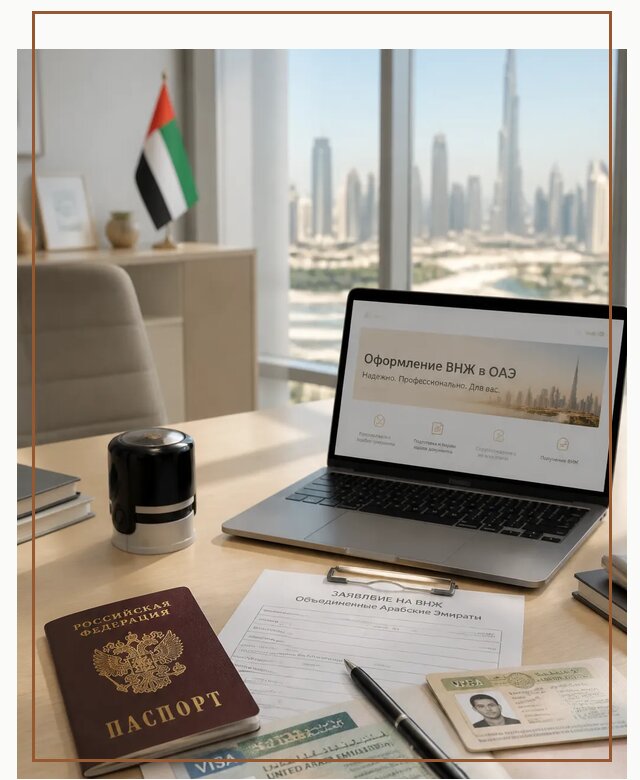 Оформление ВНЖ в ОАЭ под ключ от 154620 р. | Гиперактив-Кмв
