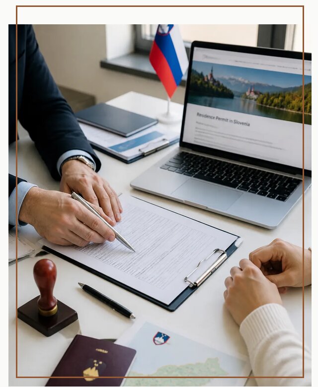 Оформление вида на жительство в Словении под ключ в Кимовске
