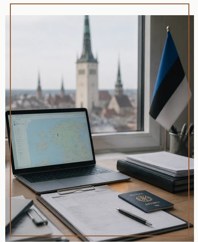 Оформление ВНЖ в Эстонии в Кимовске по цене от 46386 р. | Гиперактив-Кмв