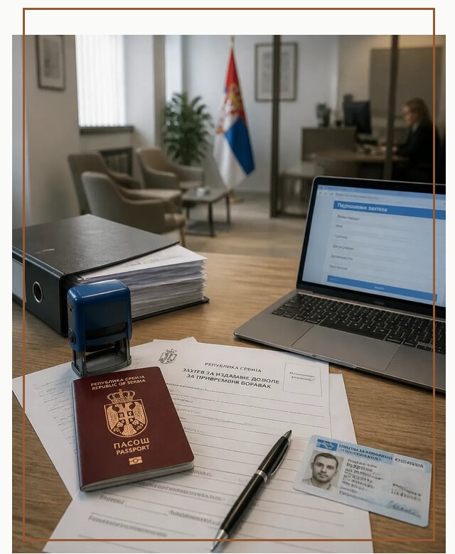 Оформление ПМЖ в Сербии для переезда в Кимовске под ключ