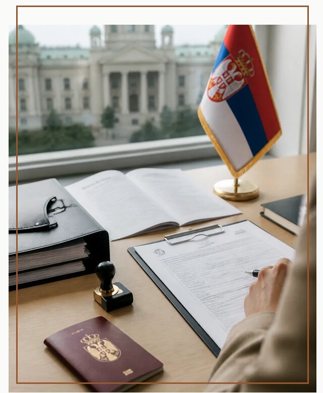 Оформление гражданства Сербии под ключ для переезда в Кимовске