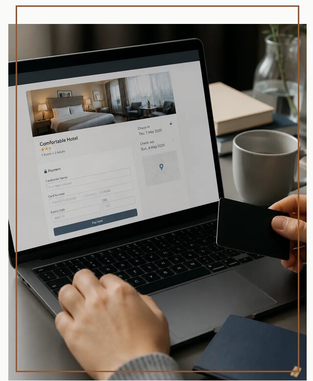 Оплата бронирования Booking в Кимовске по цене от 4639 р. | Гиперактив-Кмв